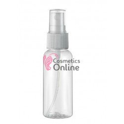 Recipient din plastic cu pulverizator  50 ml R009 pentru solutii lichide